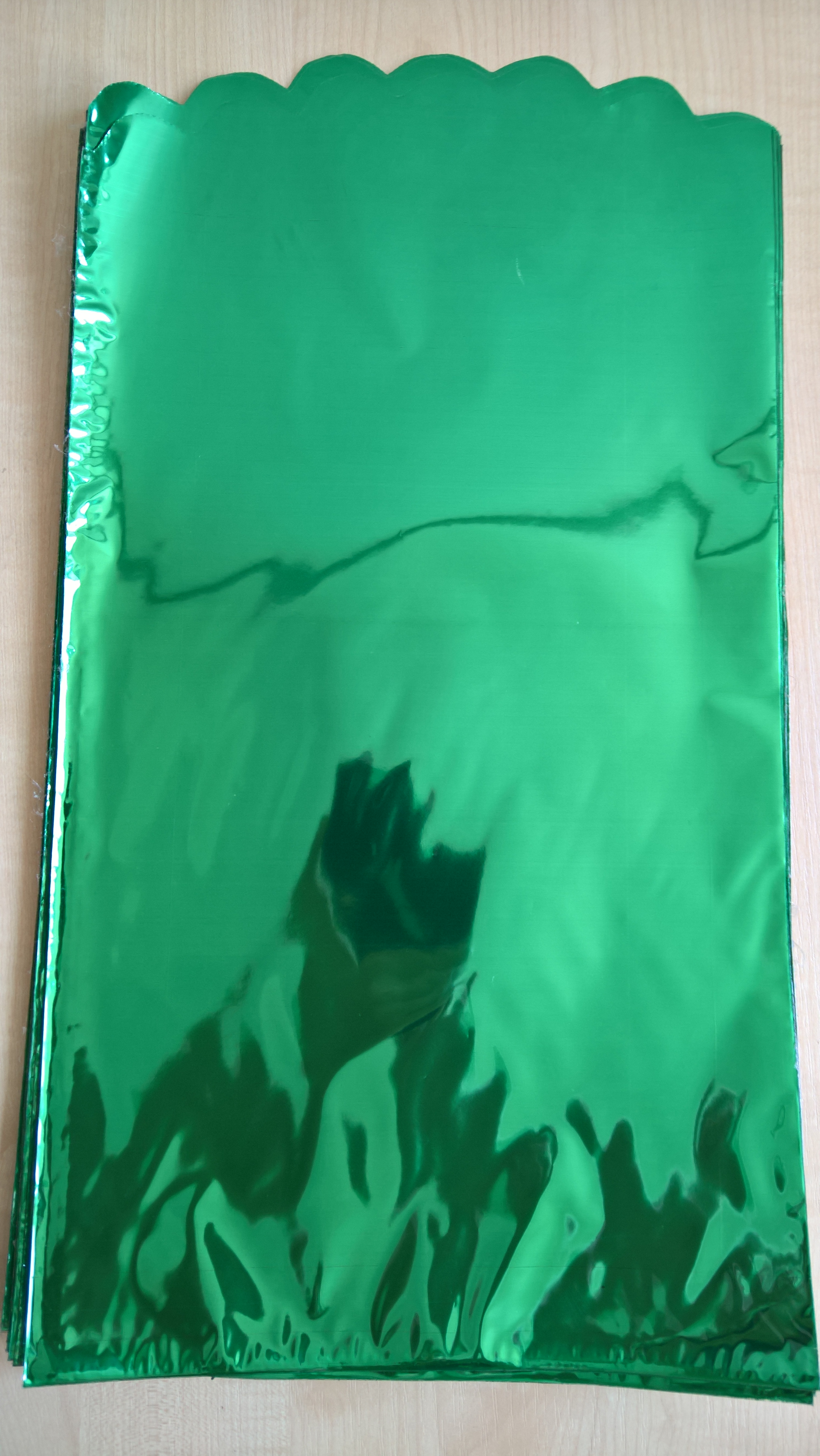 Darčekový sáčok  zelený 17x20 cm