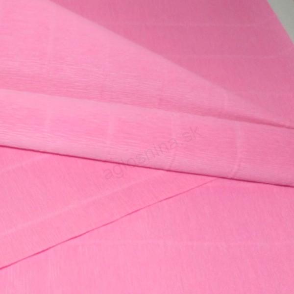 Krepový papier ružový